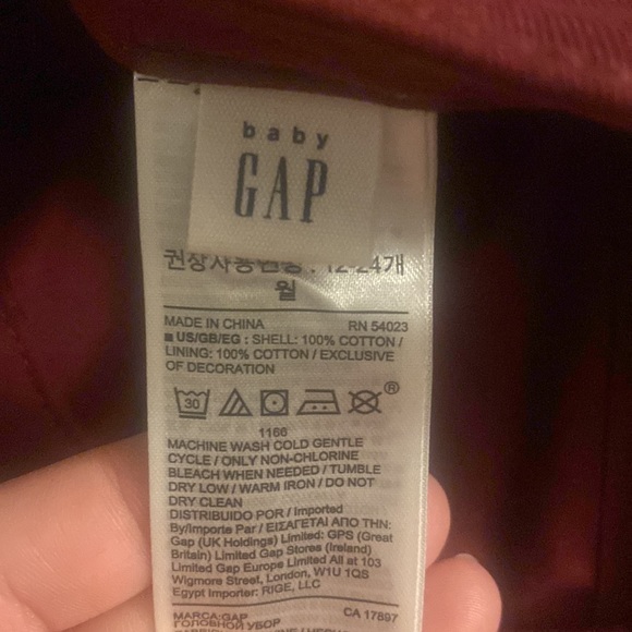 Infant GAP Baseball Cap - Picture 4 of 5